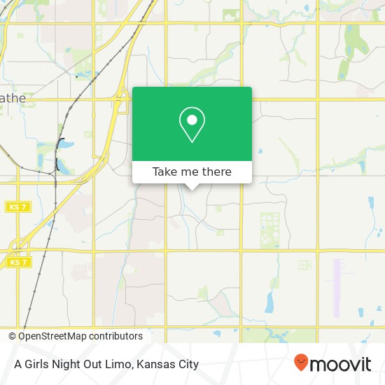 A Girls Night Out Limo map