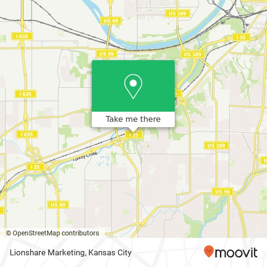 Lionshare Marketing map
