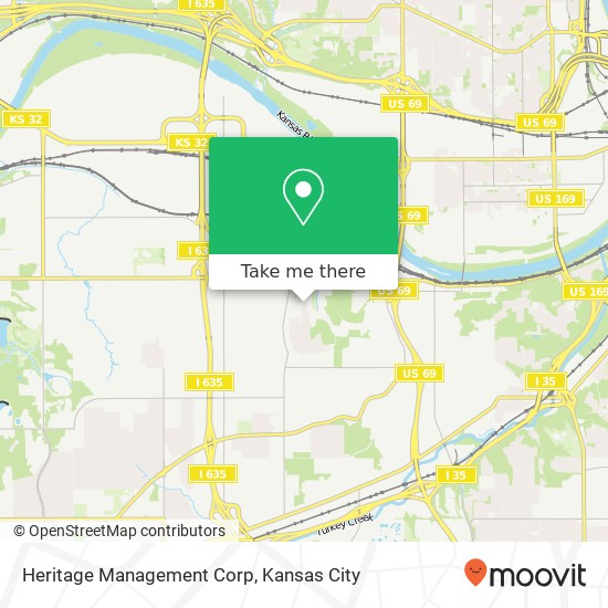 Heritage Management Corp map