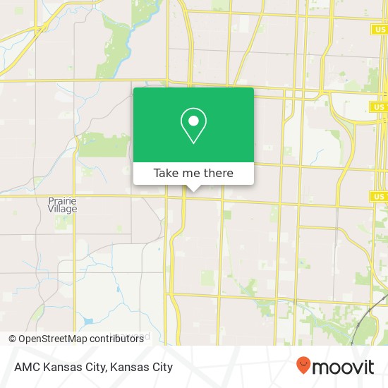 Mapa de AMC Kansas City