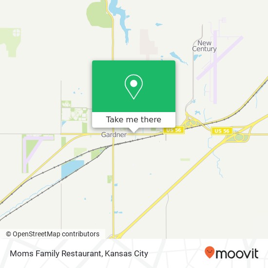 Mapa de Moms Family Restaurant