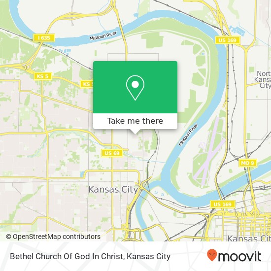 Bethel Church Of God In Christ map