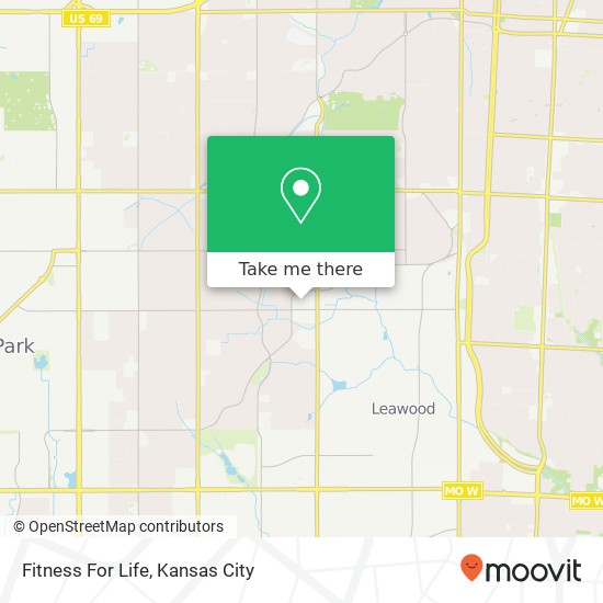 Fitness For Life map