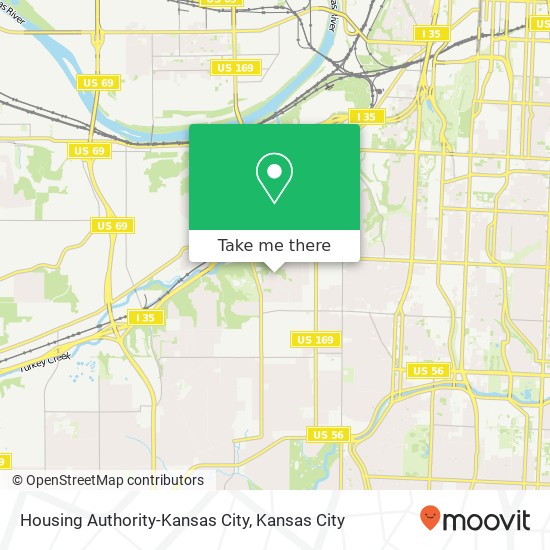 Mapa de Housing Authority-Kansas City