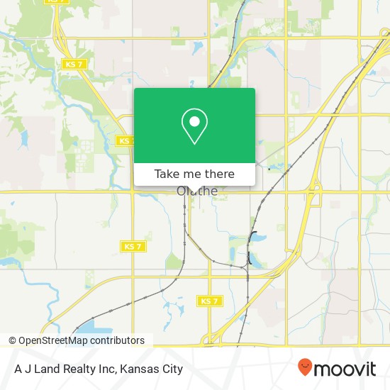 A J Land Realty Inc map