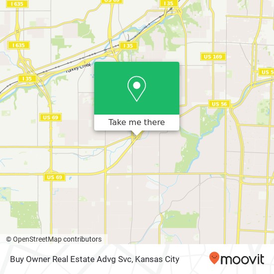 Buy Owner Real Estate Advg Svc map