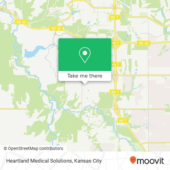 Mapa de Heartland Medical Solutions