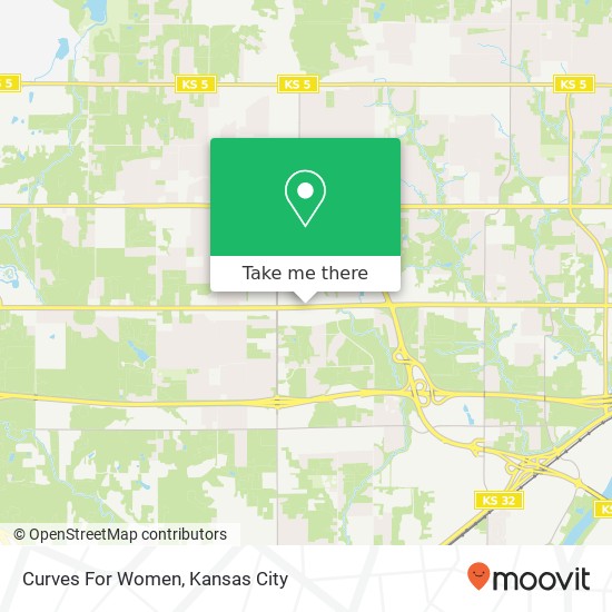 Curves For Women map