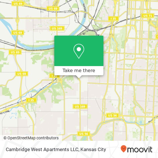 Cambridge West Apartments LLC map