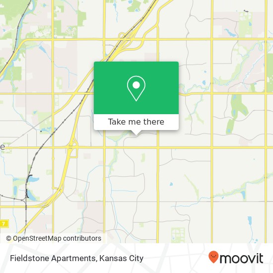 Fieldstone Apartments map