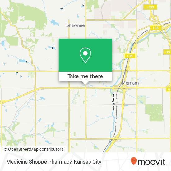 Medicine Shoppe Pharmacy map