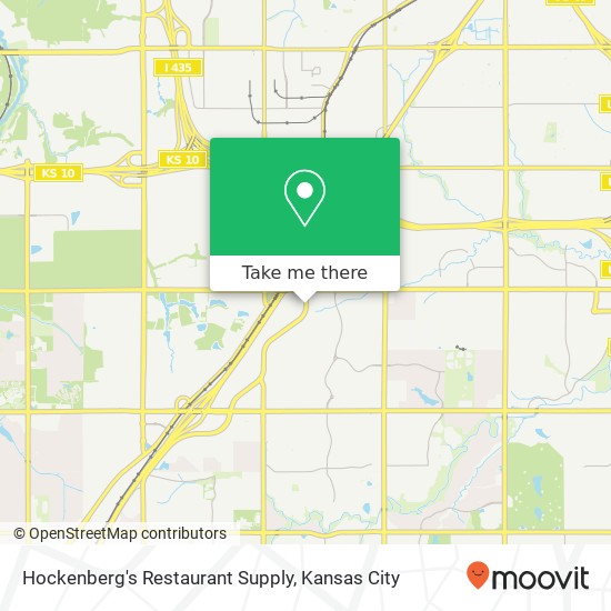 Mapa de Hockenberg's Restaurant Supply