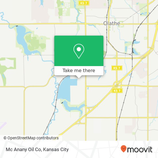 Mc Anany Oil Co map