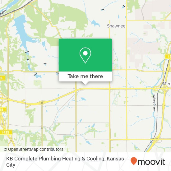 KB Complete Plumbing Heating & Cooling map