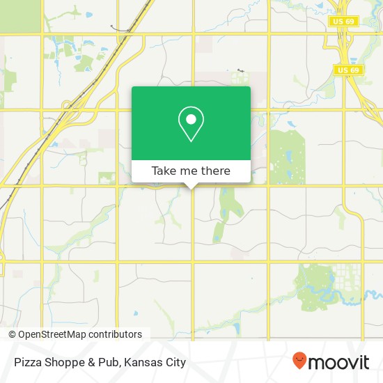 Pizza Shoppe & Pub map