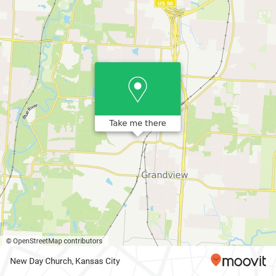 New Day Church map