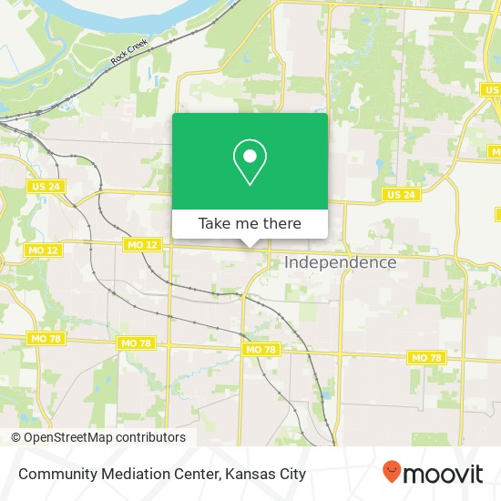 Community Mediation Center map