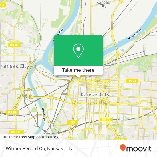 Witmer Record Co map