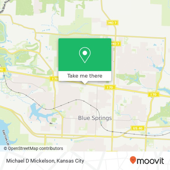 Michael D Mickelson map