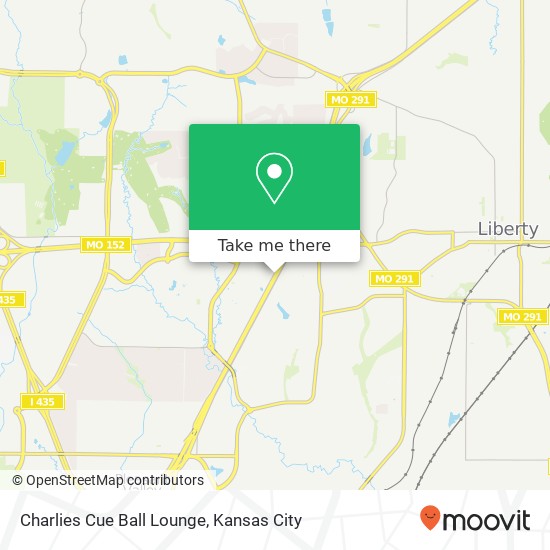 Charlies Cue Ball Lounge map