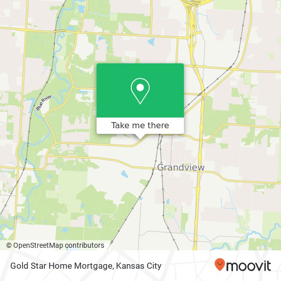 Mapa de Gold Star Home Mortgage