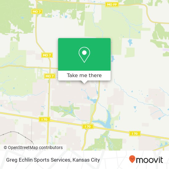 Mapa de Greg Echlin Sports Services