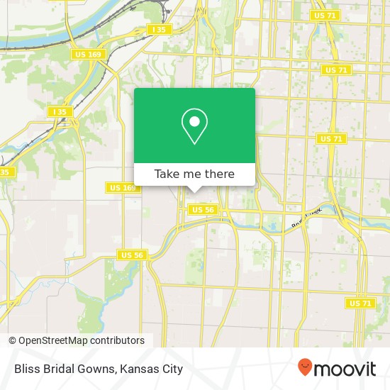 Bliss Bridal Gowns map