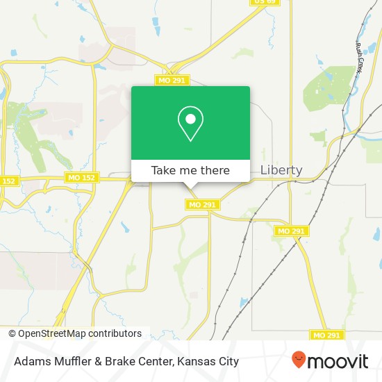 Adams Muffler & Brake Center map