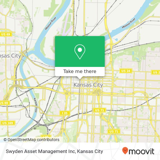 Swyden Asset Management Inc map