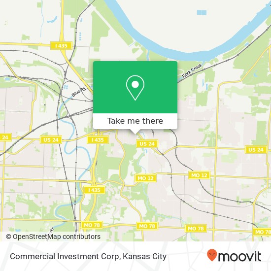 Commercial Investment Corp map
