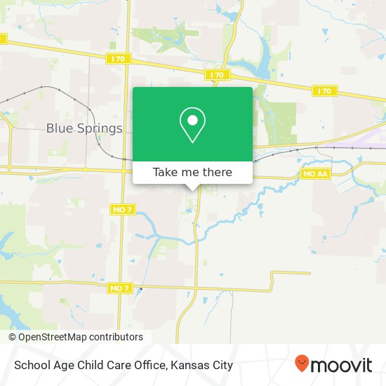 School Age Child Care Office map
