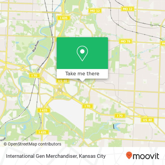 International Gen Merchandiser map