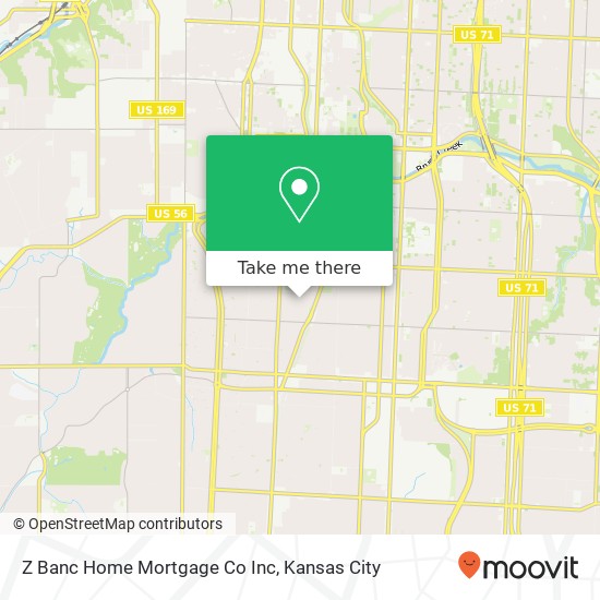 Z Banc Home Mortgage Co Inc map