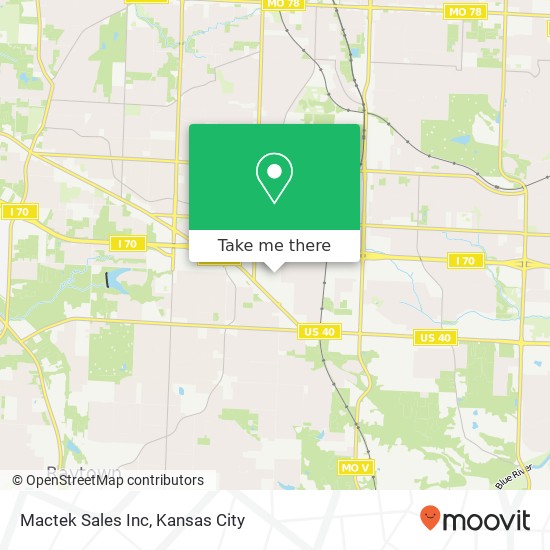 Mactek Sales Inc map