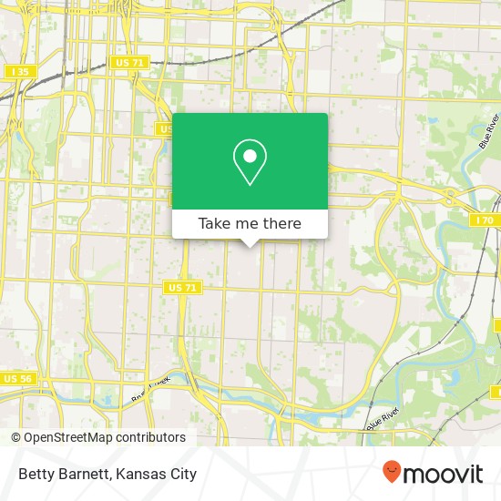 Betty Barnett map