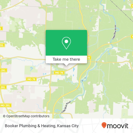 Booker Plumbing & Heating map