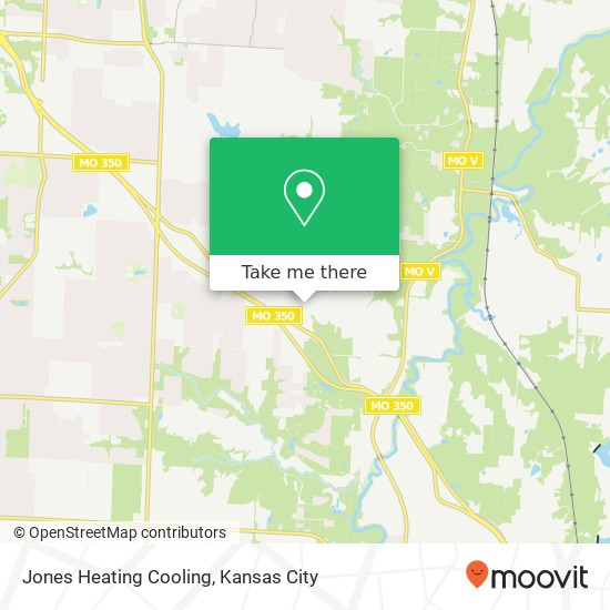 Jones Heating Cooling map