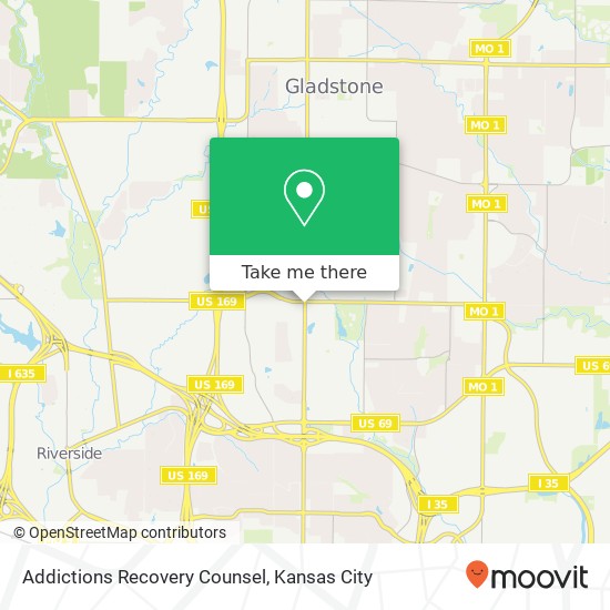 Mapa de Addictions Recovery Counsel