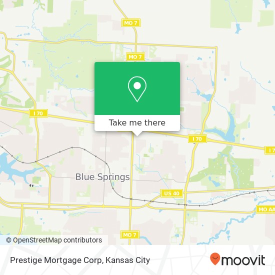 Prestige Mortgage Corp map