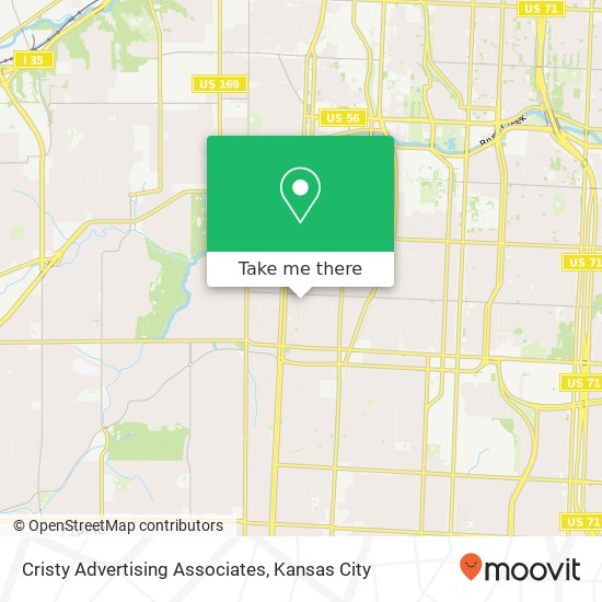 Mapa de Cristy Advertising Associates