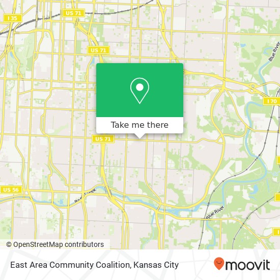 Mapa de East Area Community Coalition
