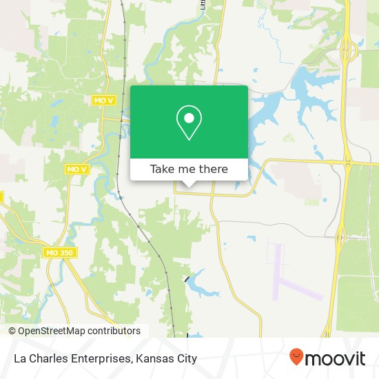 Mapa de La Charles Enterprises