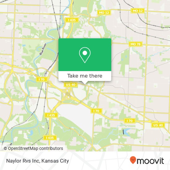 Mapa de Naylor Rvs Inc