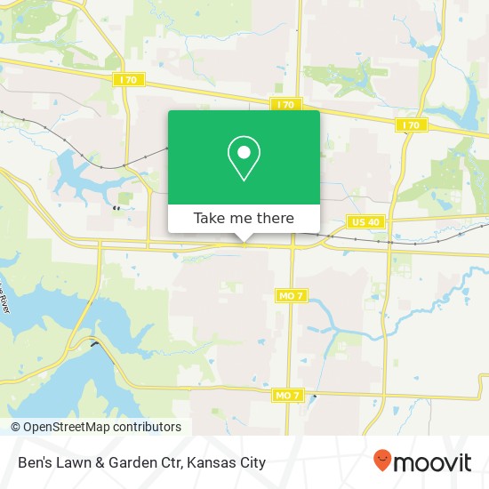 Ben's Lawn & Garden Ctr map