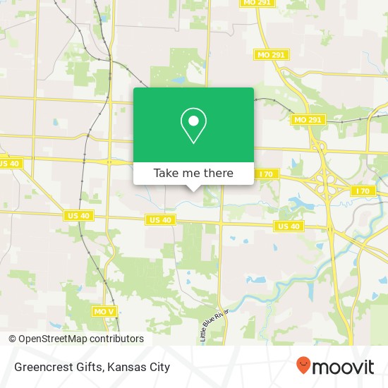 Greencrest Gifts map