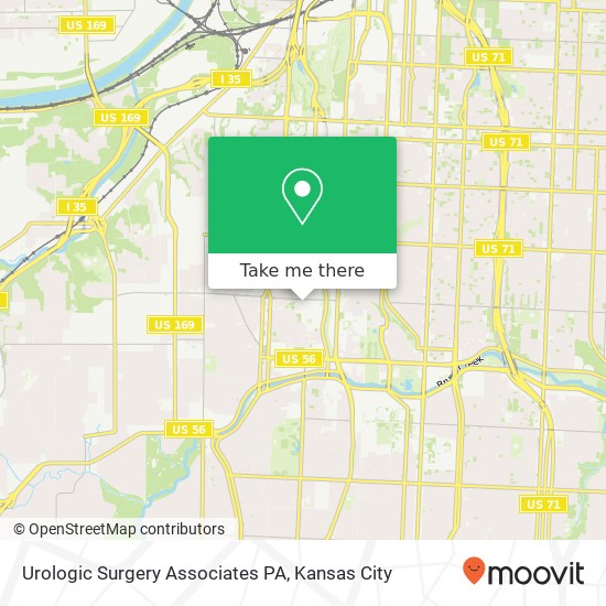 Mapa de Urologic Surgery Associates PA