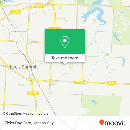 Ficks Day Care map