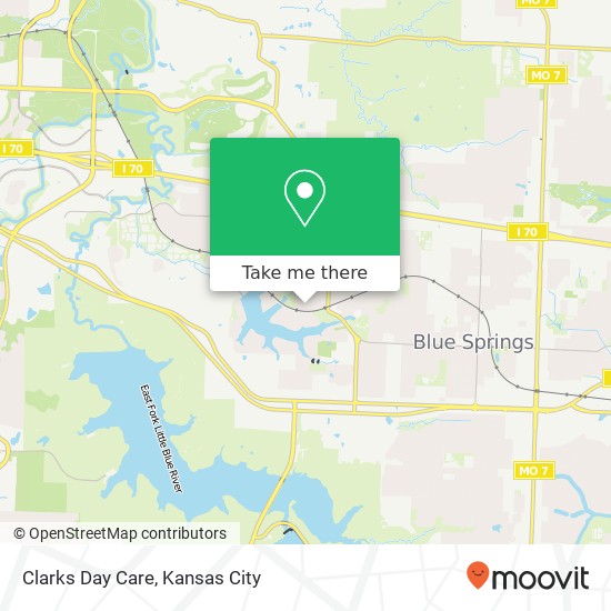 Mapa de Clarks Day Care