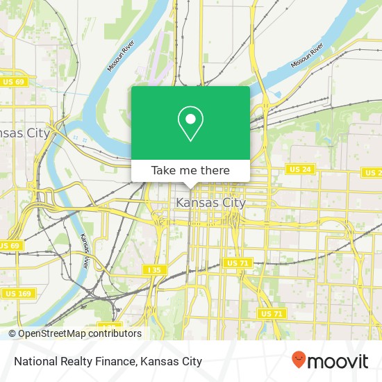 National Realty Finance map