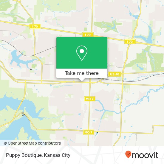 Mapa de Puppy Boutique